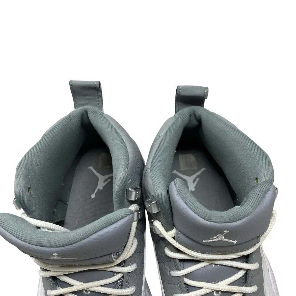 Nike Air Jordan 12 Sneakers Mens 9.5 Gray Retro Stealth Basketball CT8013-015‎